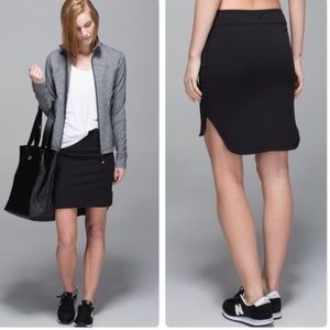 lululemon athletica Black High-Low Skirt